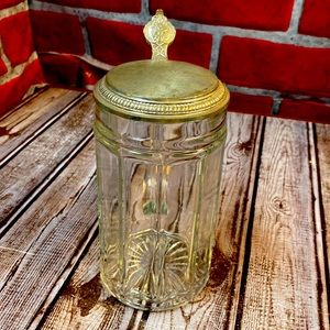 BMF Made in West Germany Clear Beer Stein